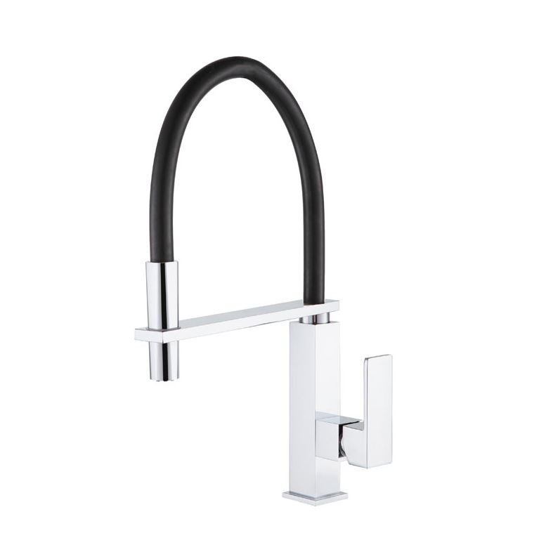 KUCHENDESIGNER007 KITCHEN MIXER CHROME/BLACK - Image 2