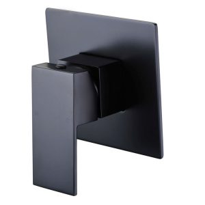 CUBE SHOWER MIXER MATT BLACK