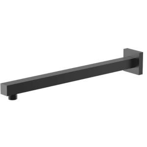 400mm HANDEL SQUARE SHOWER ARM MATT BLACK