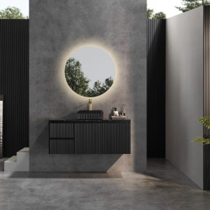 Brindabella Matte BlackWall Hung Vanity