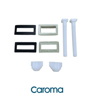 Caroma Profile Plastic Toilet Seat Hinge Set P07D – 300123